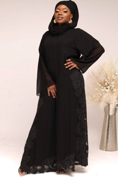  Zahra Al-Karam Abaya Image By Qalanjos Fashions