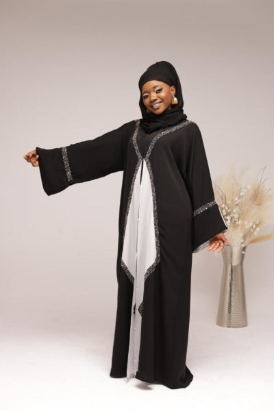 Zahrat Al-Tawheed Abaya Image By Qalanjos Fashions