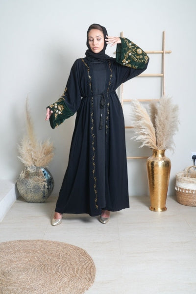 Sabahat Al-Mawaddah Abaya Image 3 By Qalanjos Fashions