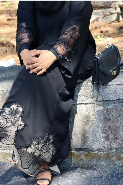 Nadia Material Abaya By Qalanjos Fashions