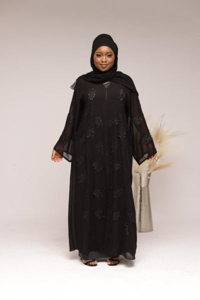 Elegant abaya deals