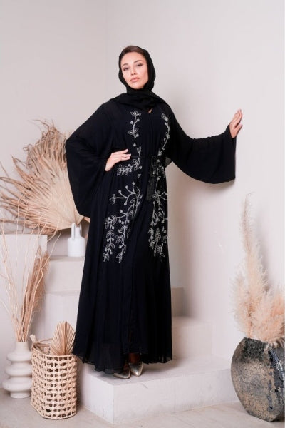Ruh Al-Hayat Abaya Image 1 By Qalanjos Fashions