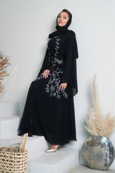 Ruh Al-Hayat Abaya Image 3 By Qalanjos Fashions