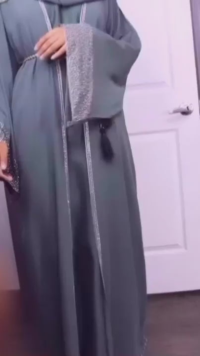 Elegant Abaya Video By Qalanjos Fashions